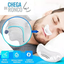 Mini Electric Anti-Snoring CPAP - Approved by CHEGA DE RONCO experts.