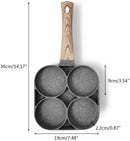 Maifan Stone Non-Stick Frying Pan - 4 Compartments
