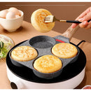 Maifan Stone Non-Stick Frying Pan - 4 Compartments