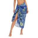 Van Gogh Print Long Sarong