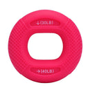 Adjustable silicone hand grip.