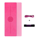 TPE Yoga Mat with Alignment Line.