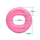 Adjustable silicone hand grip.