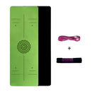 TPE Yoga Mat with Alignment Line.
