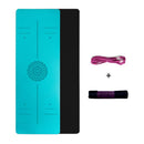 TPE Yoga Mat with Alignment Line.