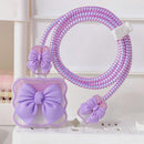 Cell Phone Charger Case Kit + Cable Protector + Free Shipping.