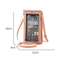 Women's Crossbody Cell Phone Bag with Touchscreen