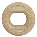Adjustable silicone hand grip.