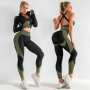 Athleisure yoga sets.