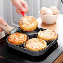Maifan Stone Non-Stick Frying Pan - 4 Compartments