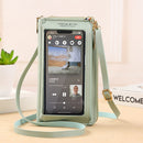 Women's Crossbody Cell Phone Bag with Touchscreen