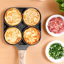 Maifan Stone Non-Stick Frying Pan - 4 Compartments