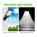 Solar LED Floodlight with Motion Sensor and Remote Control