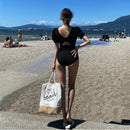 Dunia Puff Sleeve Swimsuit