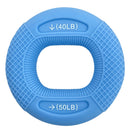 Adjustable silicone hand grip.