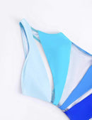 Madison One-Shoulder High-Waisted Swimsuit with Removable Pads