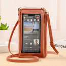 Women's Crossbody Cell Phone Bag with Touchscreen