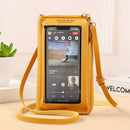 Women's Crossbody Cell Phone Bag with Touchscreen