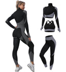 Athleisure yoga sets.