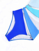 Madison One-Shoulder High-Waisted Swimsuit with Removable Pads