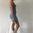 Bárbara Short Denim Dress
