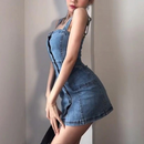Isadora Denim Short Dress