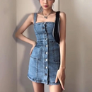 Isadora Denim Short Dress