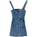Isadora Denim Short Dress