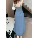 Letícia Denim Midi Dress